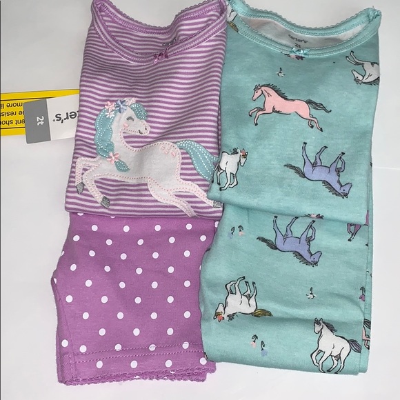 Carter's Other - two sets of Carters Pajamas NWT size 2T
